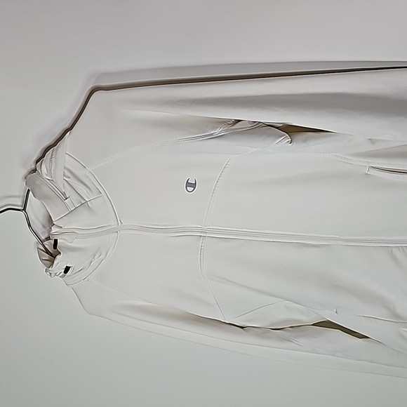 Champion medium cream zip up light jacket - Picture 2 of 8